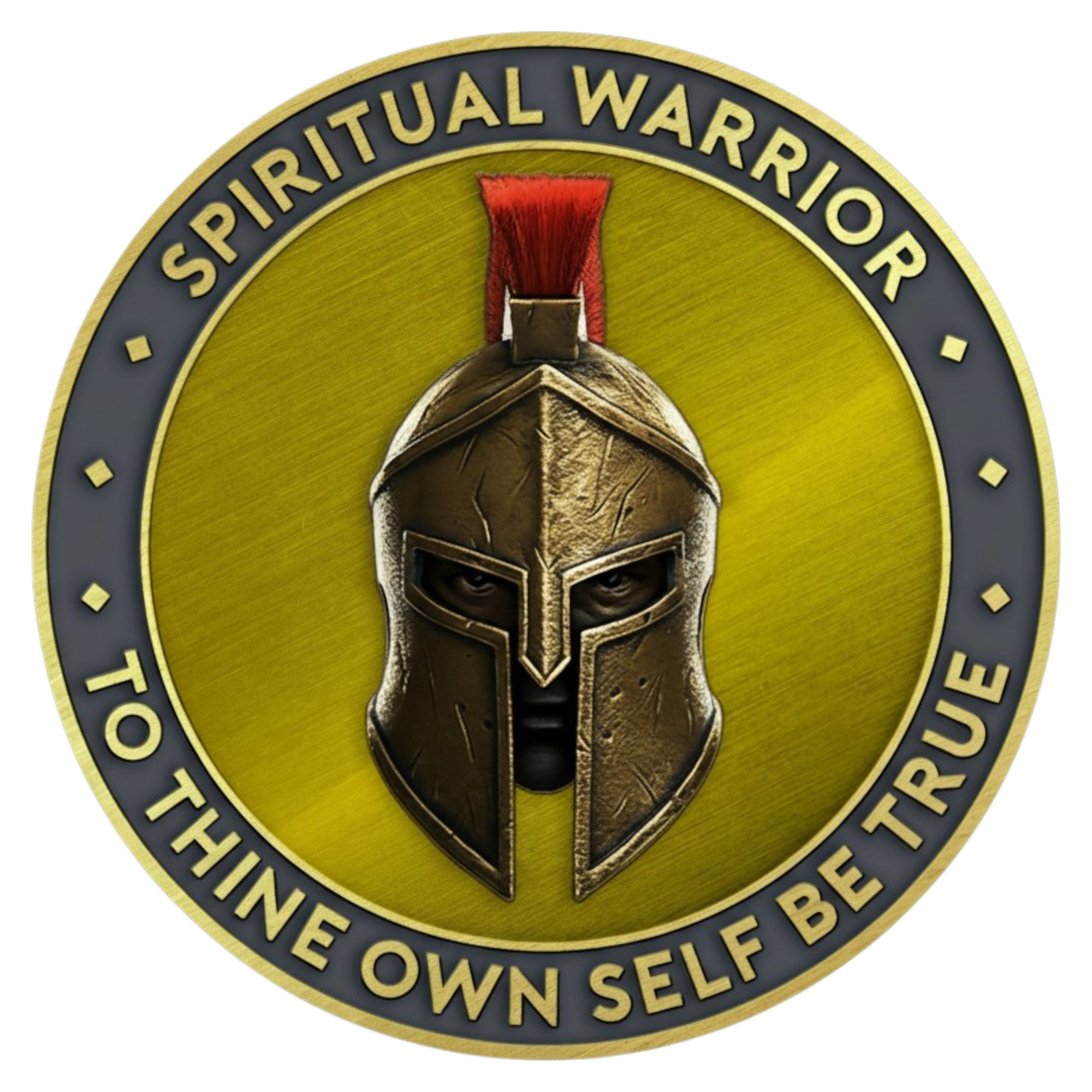 Bliss & Beam Spiritual Warrior Sobriety Coin — Coming Soon